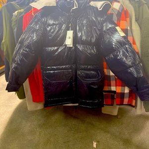 BRNLB NF DOWN RS PARKA AVIATOR NAVY SIZE SMALL